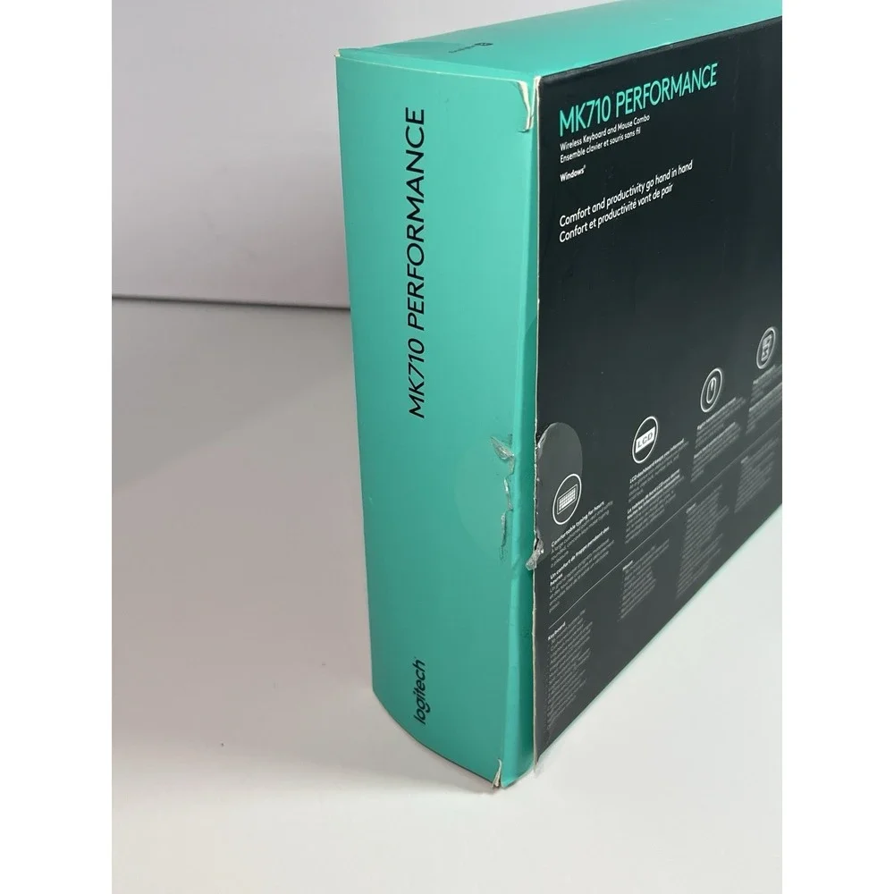 Logitech MK710 Wireless Keyboard and Mouse Combo A3 No Dongle With Box